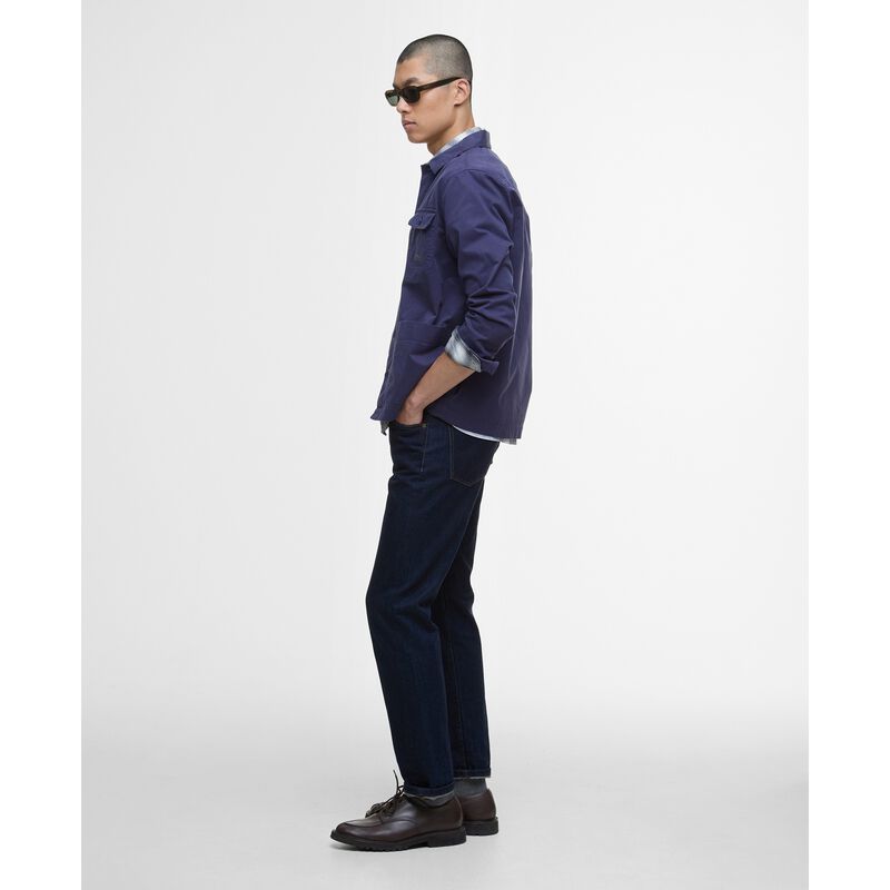 Barbour International Ruiz Garment Washed Overshirt image number 3